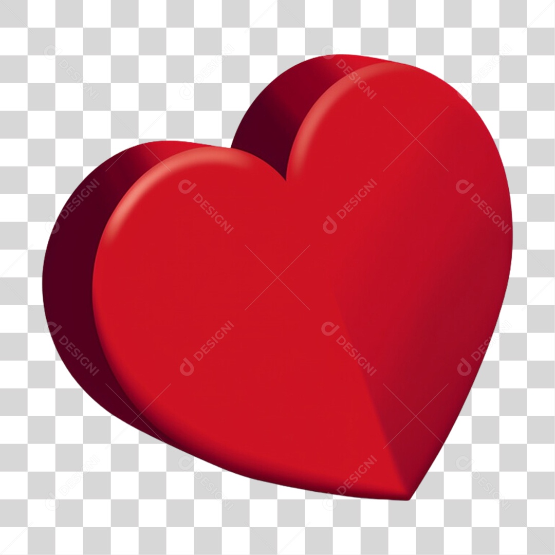 Coração Amor Carinho PNG Transparente