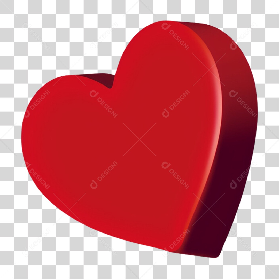 Coração Amor Carinho PNG Transparente