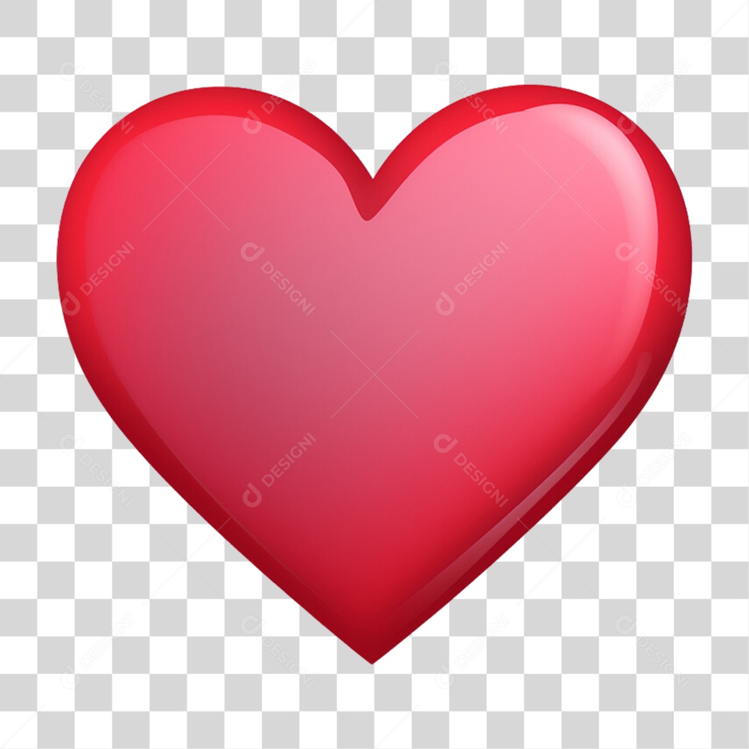 Coração Amor Carinho PNG Transparente