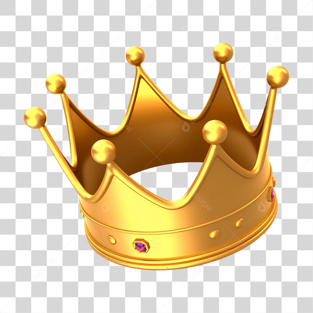 Coroa de Rei PNG Transparente