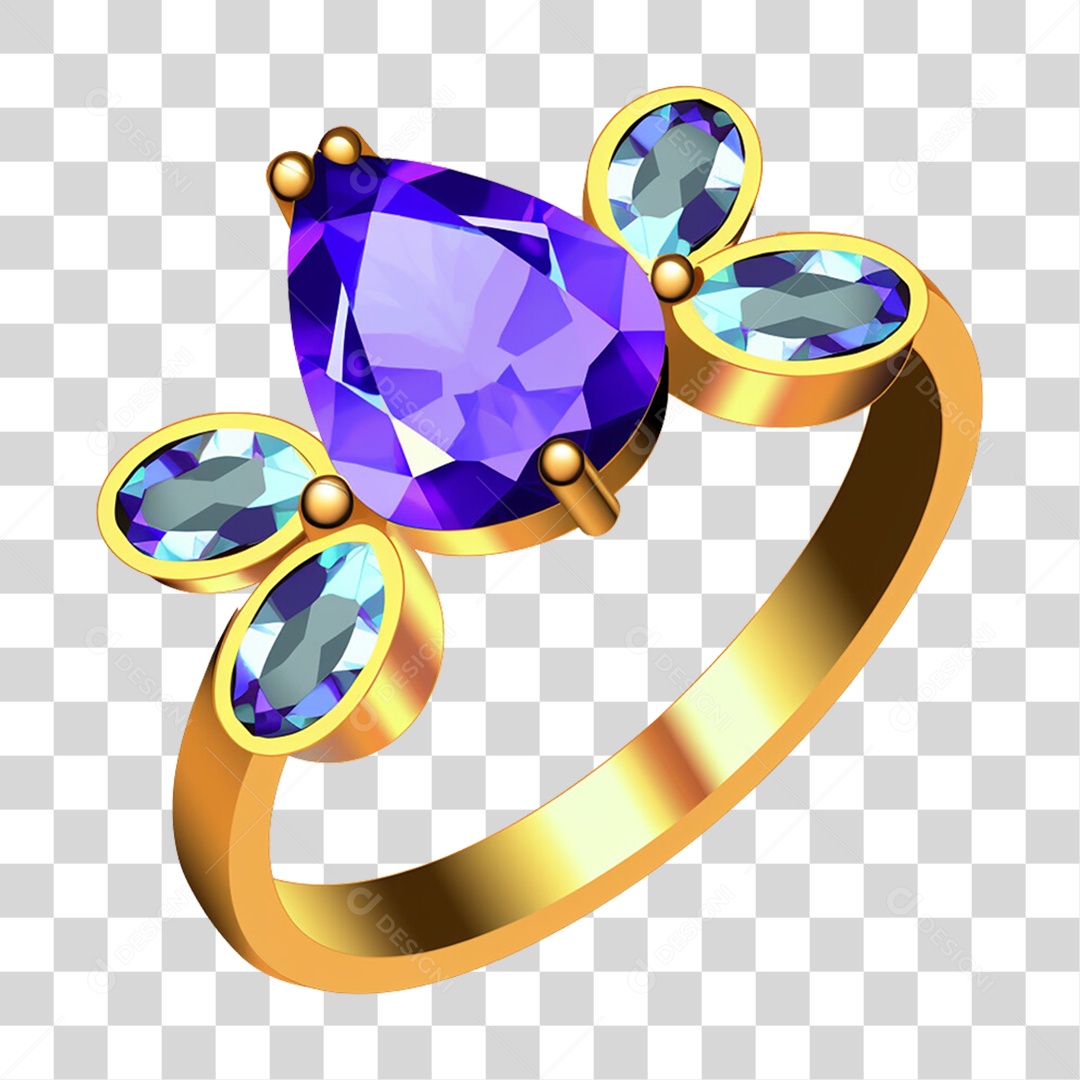 Anéis Joias Diamantes Brilhantes PNG Transparente