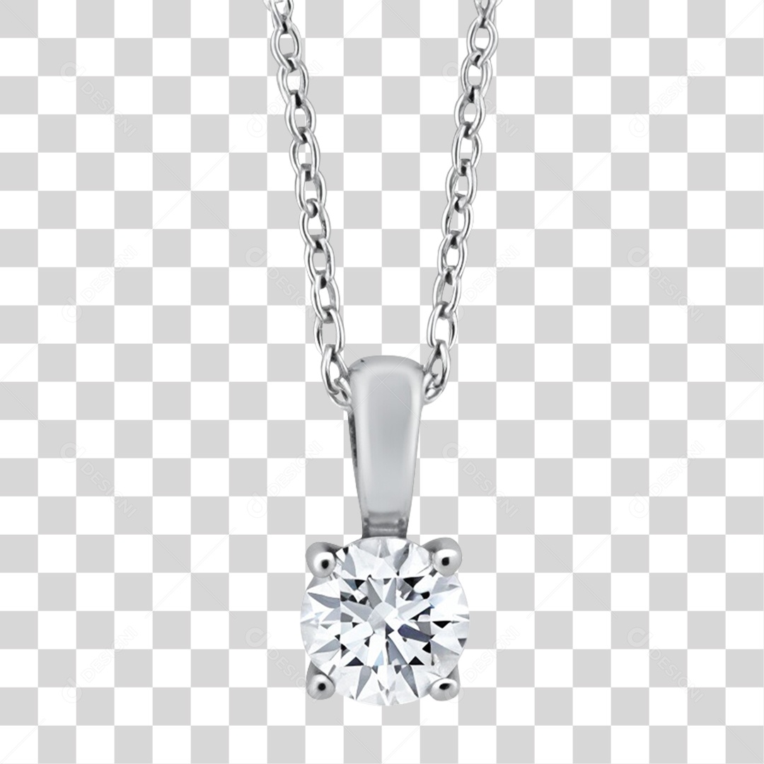 Colar Joias Diamantes Brilhantes PNG Transparente