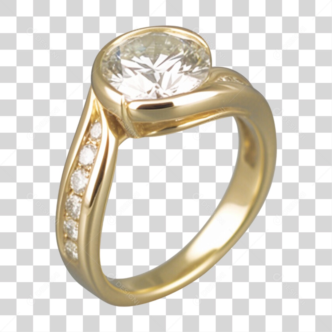 Anéis Joias Diamantes Brilhantes PNG Transparente