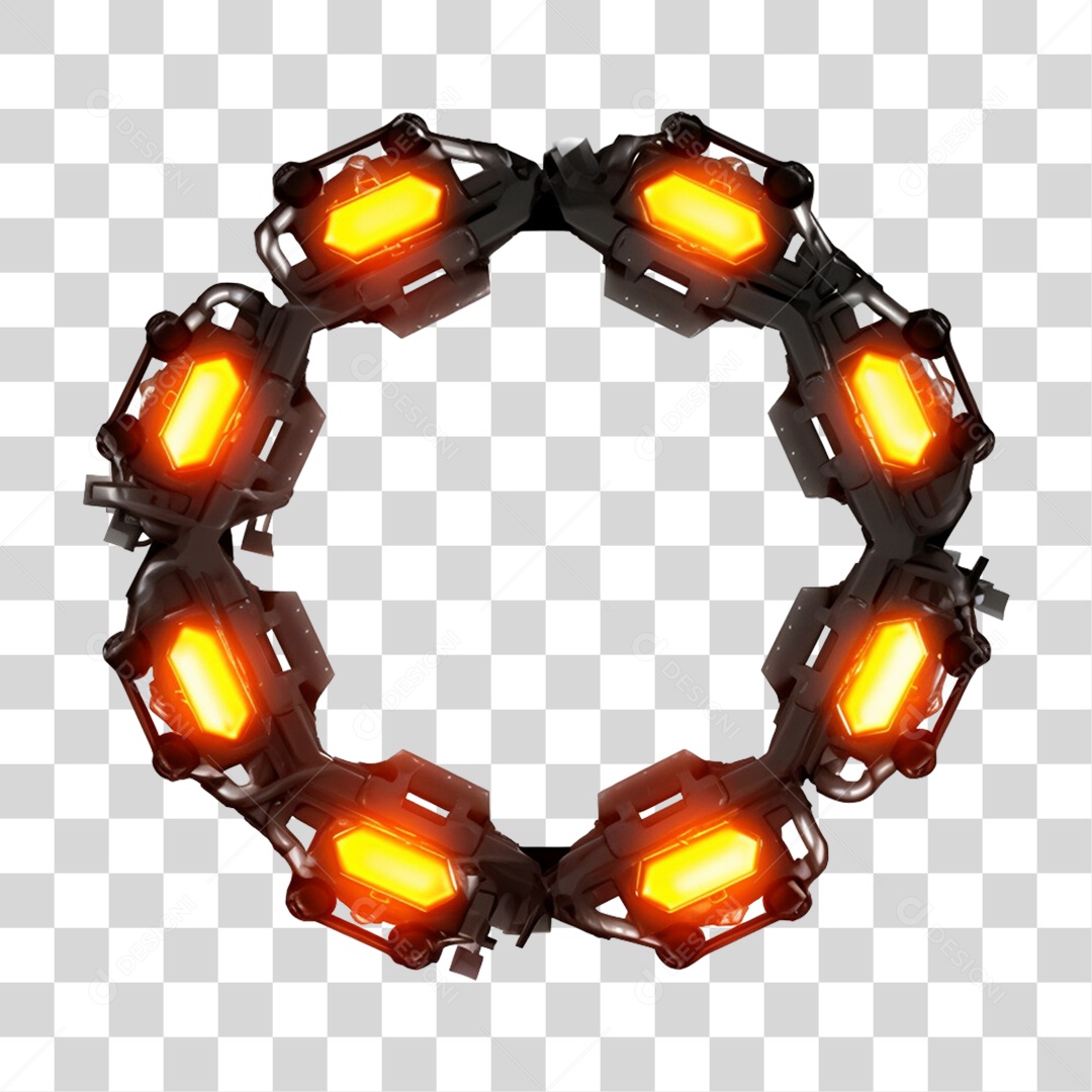 Luzes Metal Refletores PNG Transparente