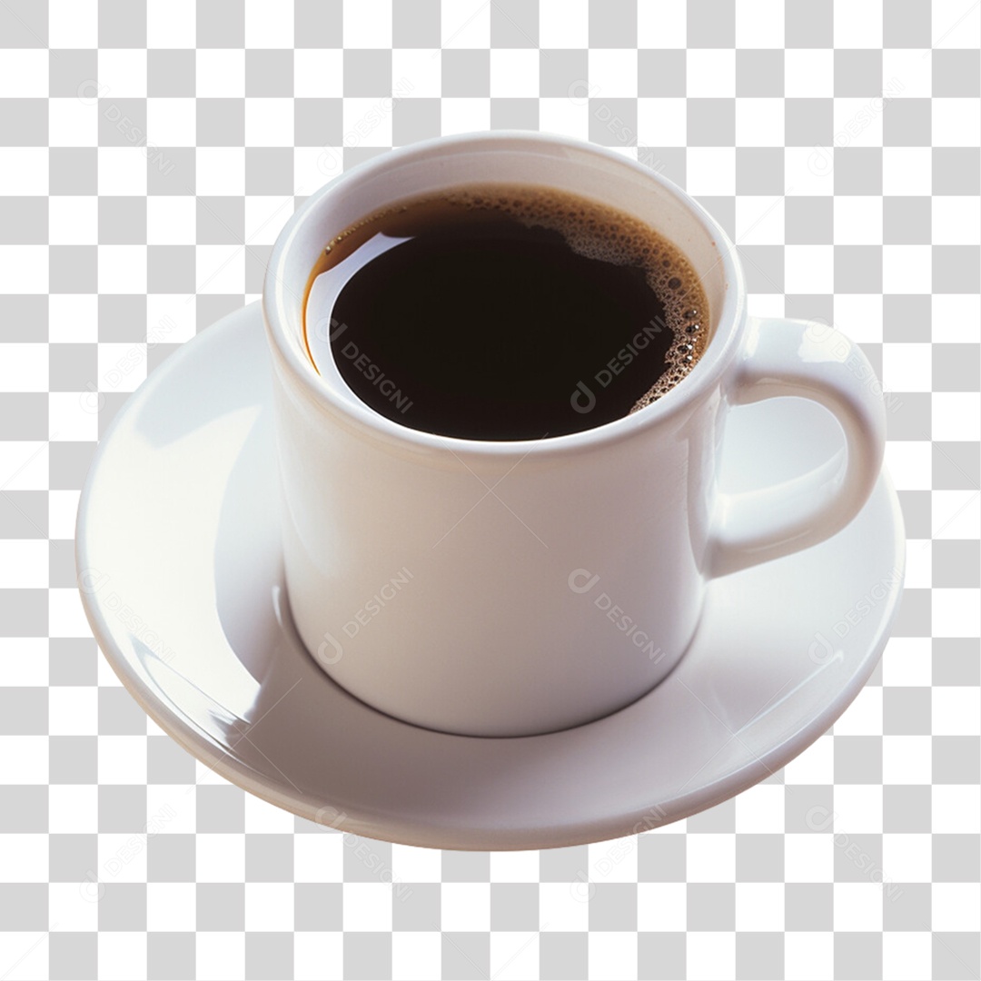 Xícara de Café Quente PNG Transparente