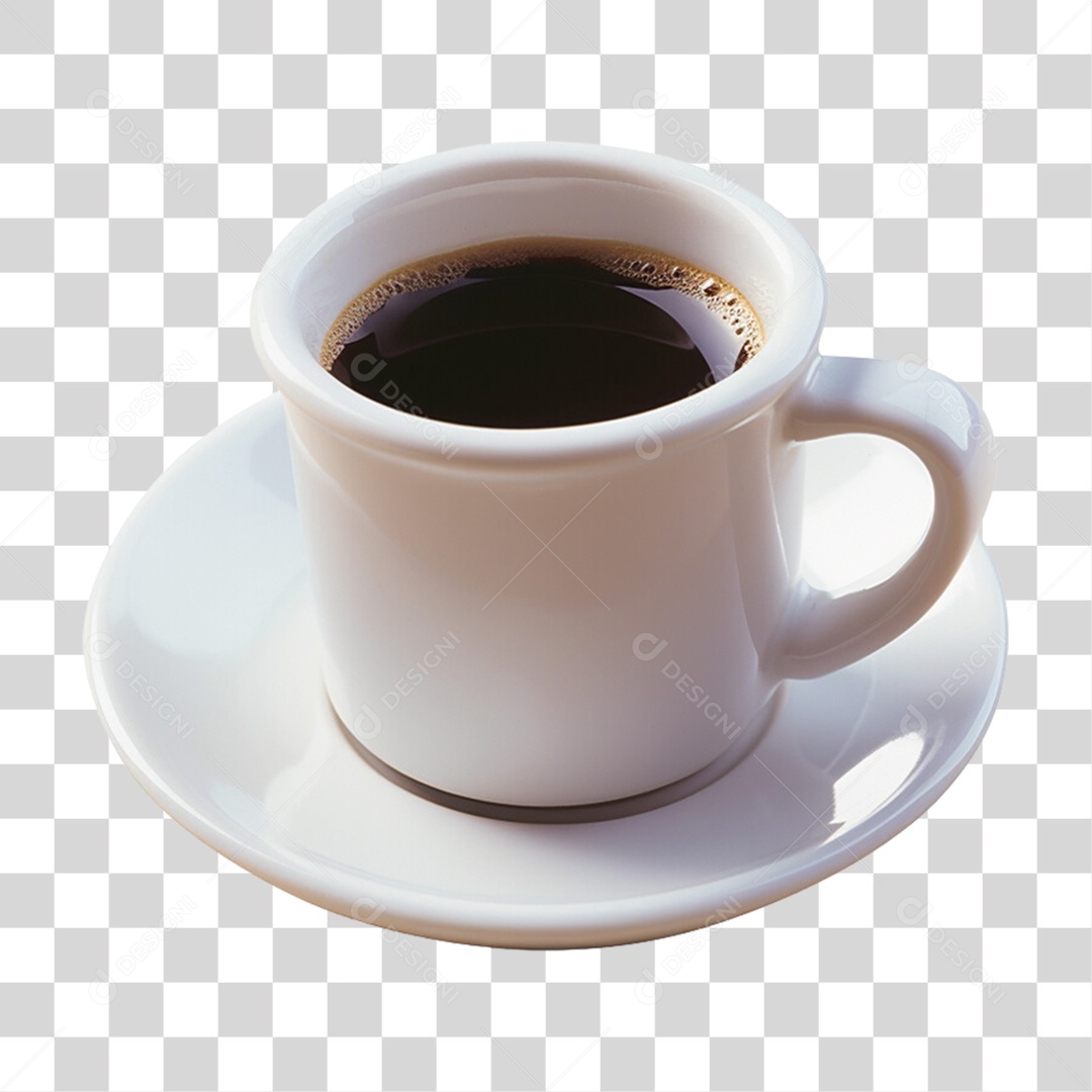 Xícara de Café Quente PNG Transparente