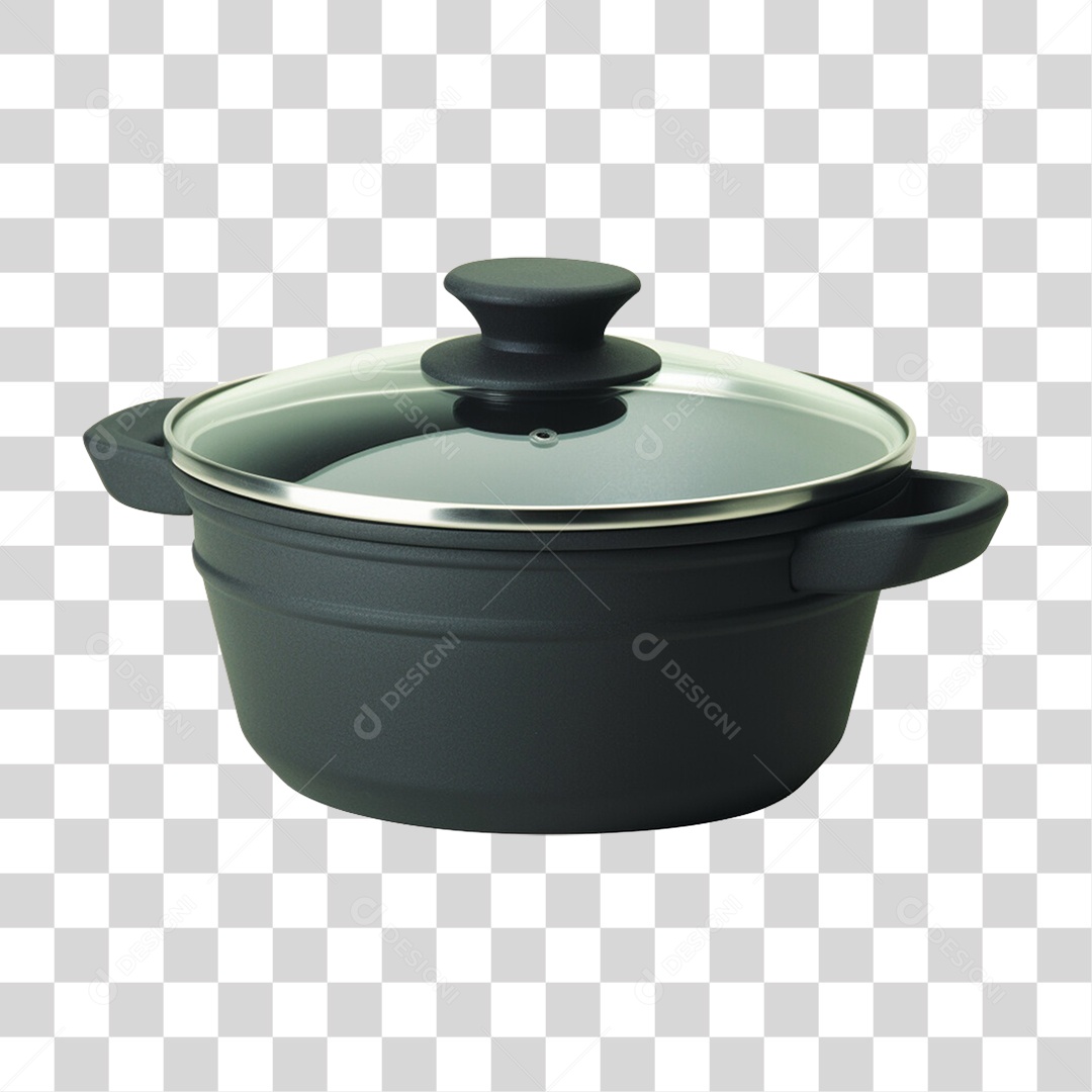 Panela de Alumínio PNG Transparente