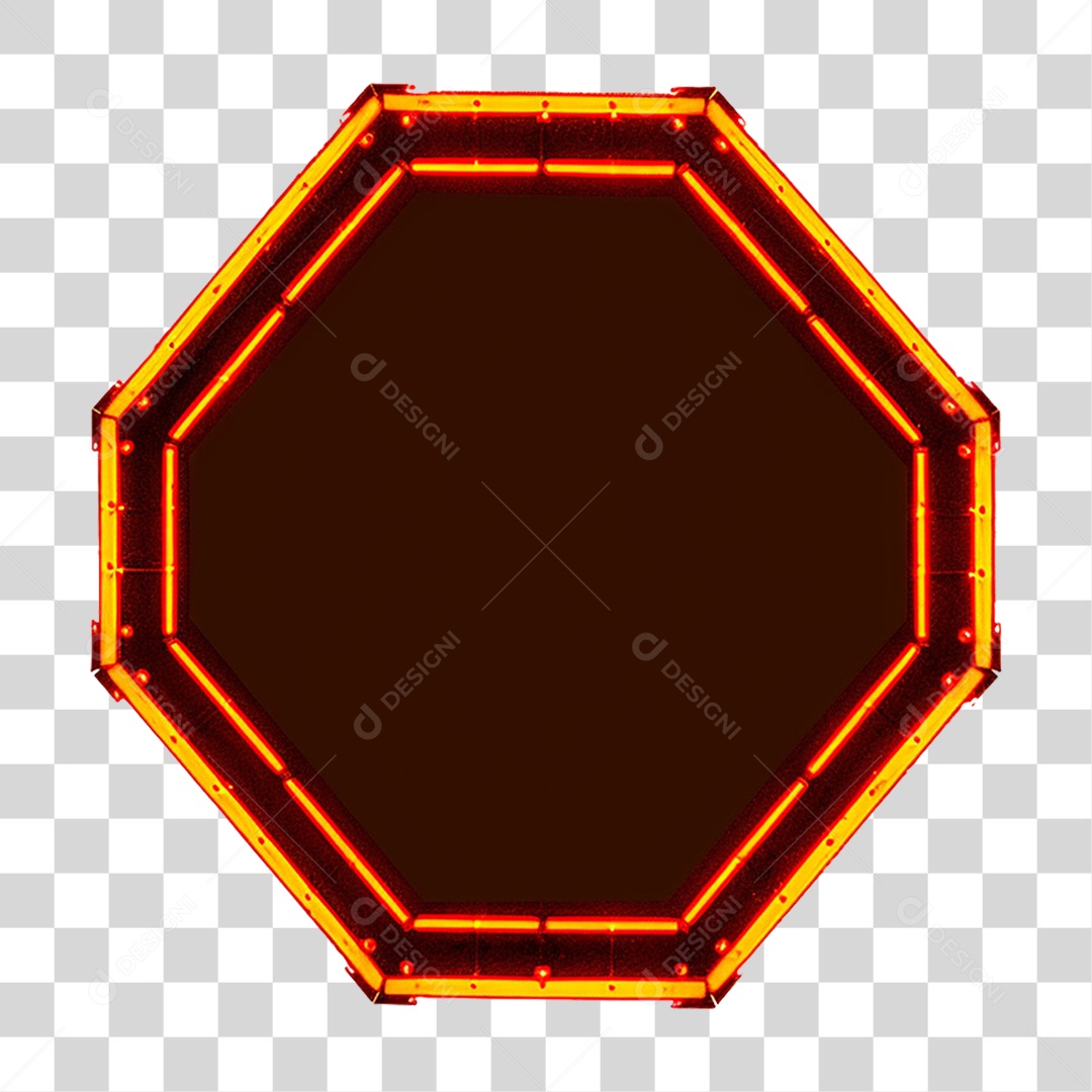 Placa Circular PNG Transparente