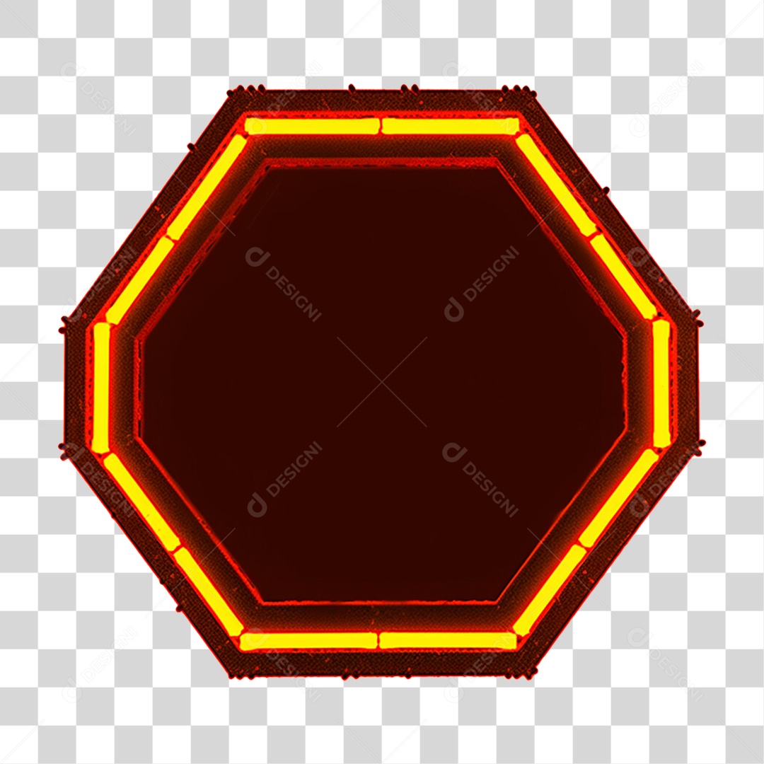 Placa Circular PNG Transparente