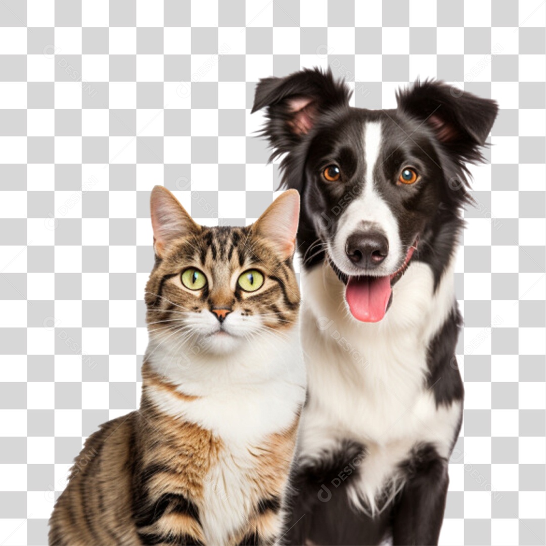 Pets Animal de Estimação Cão e Gato PNG Transparente