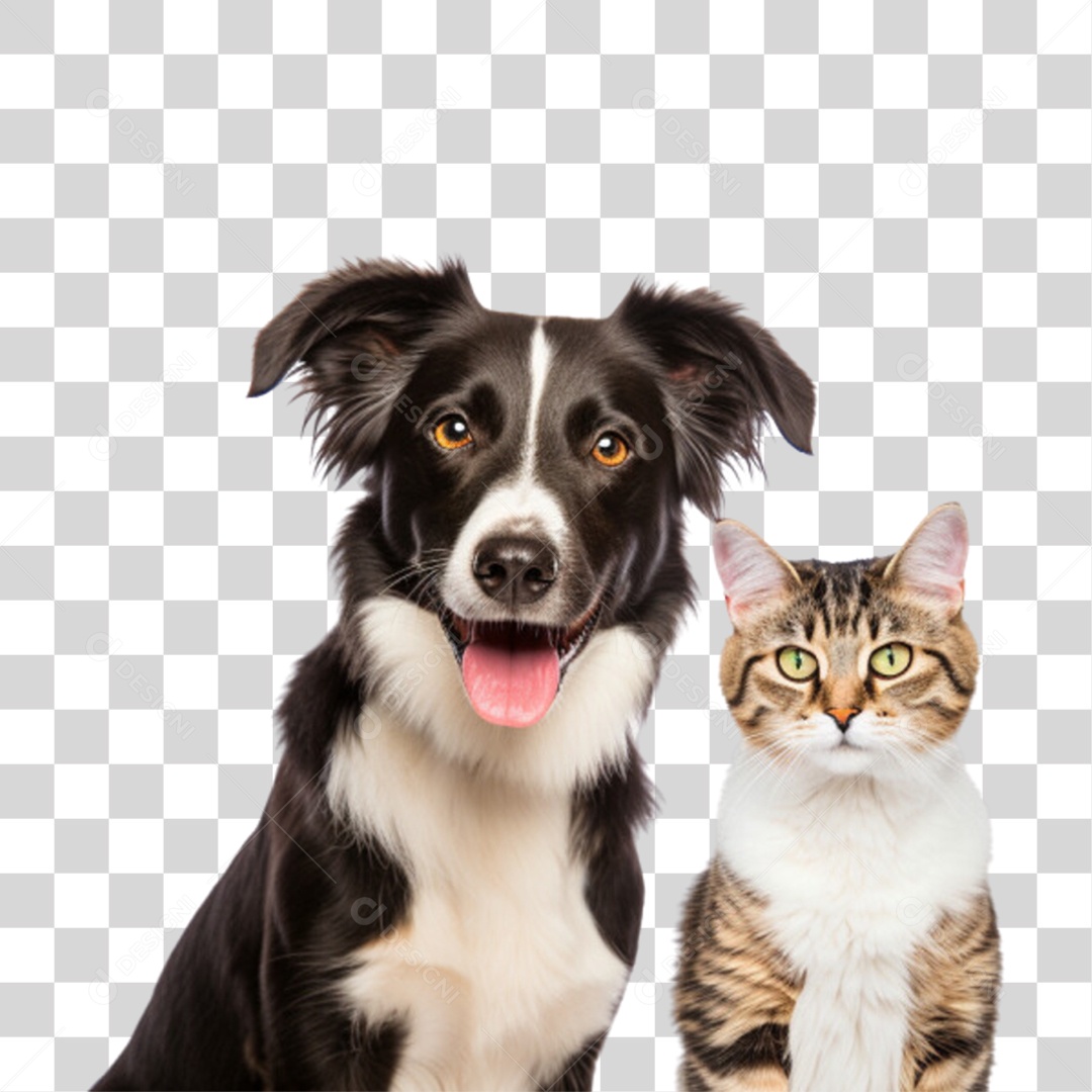 Pets Animal de Estimação Cão e Gato PNG Transparente