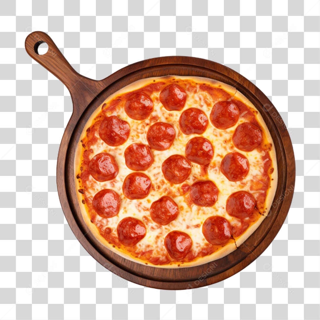 Pizza Vários Sabores PNG Transparente