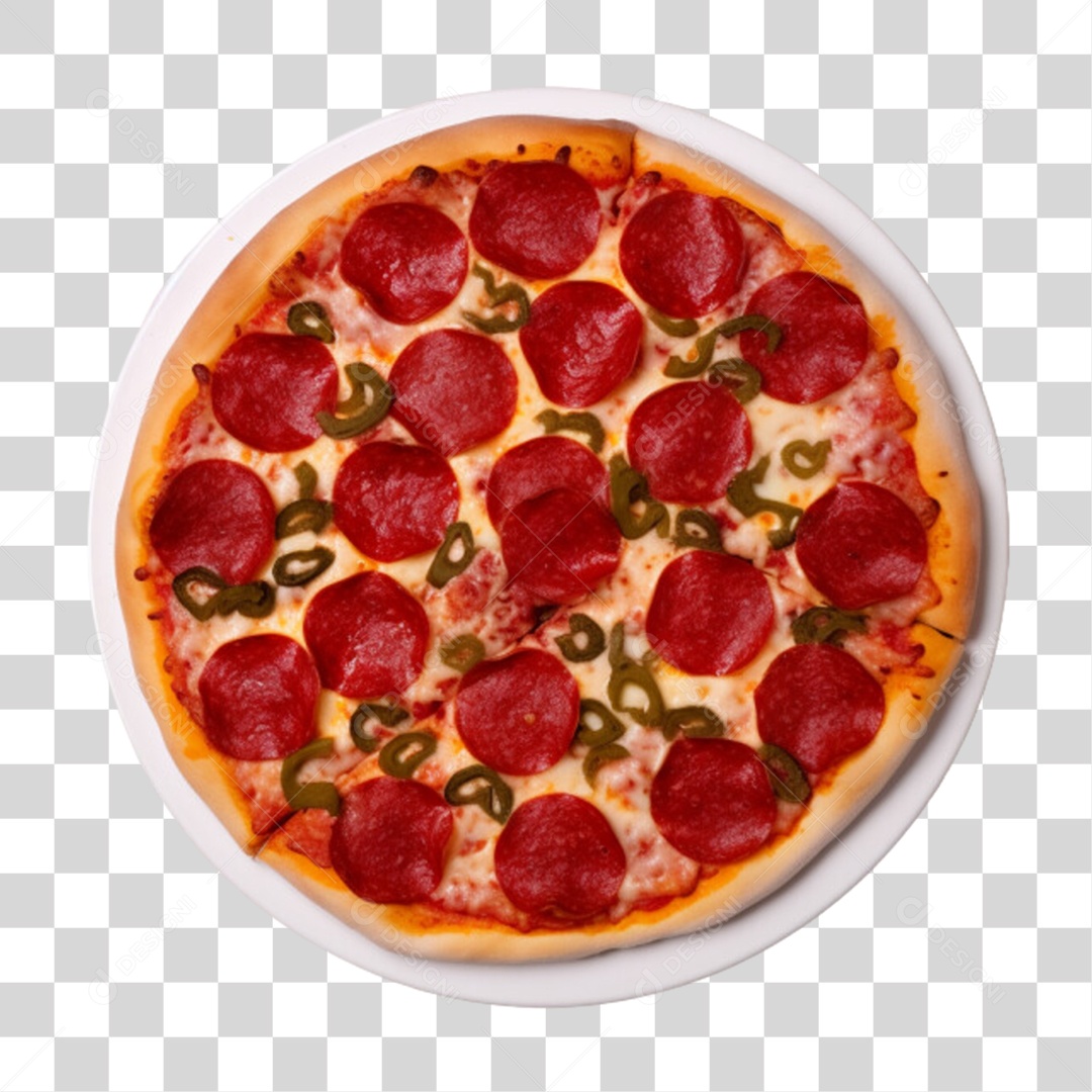 Pizza Vários Sabores PNG Transparente