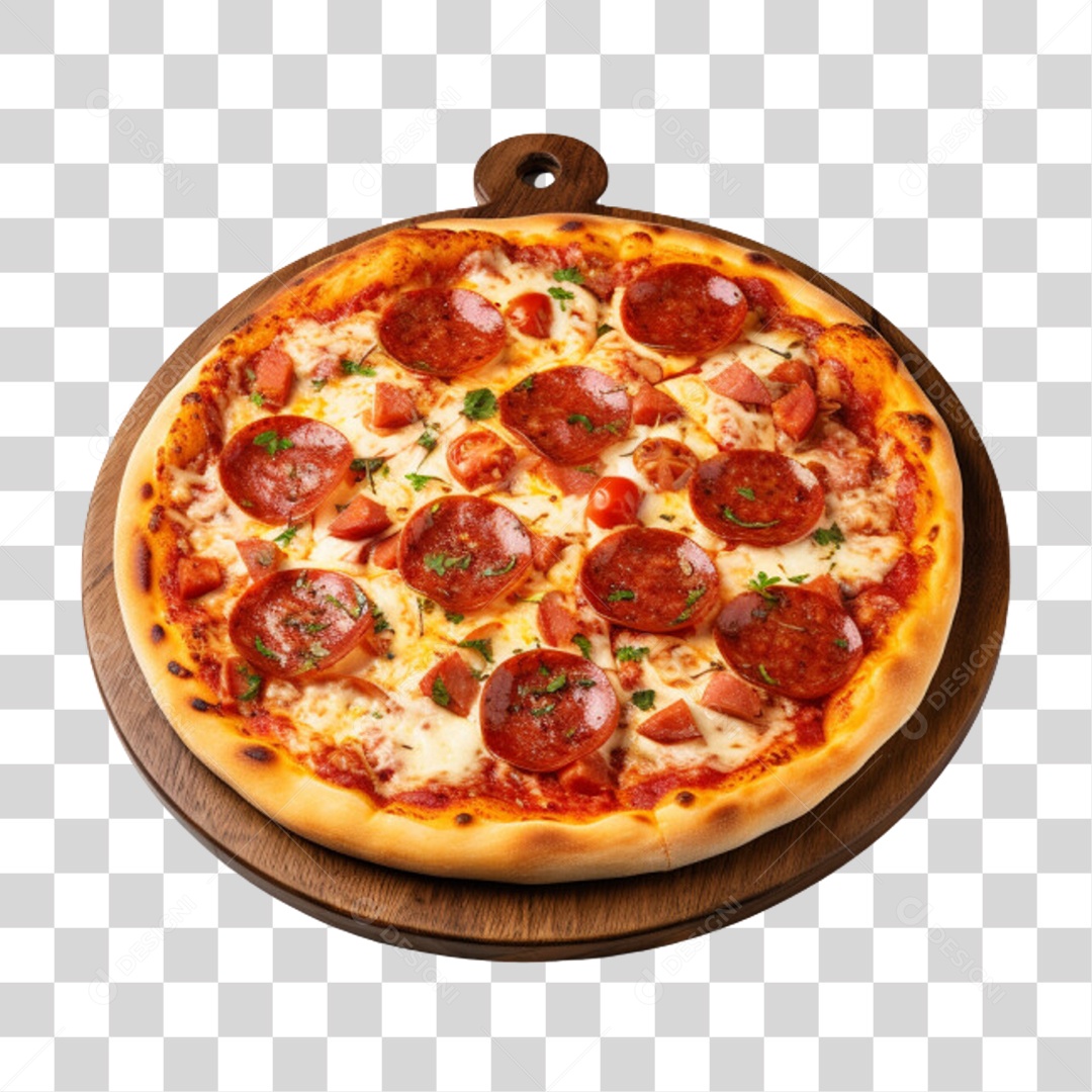 Pizza Vários Sabores PNG Transparente