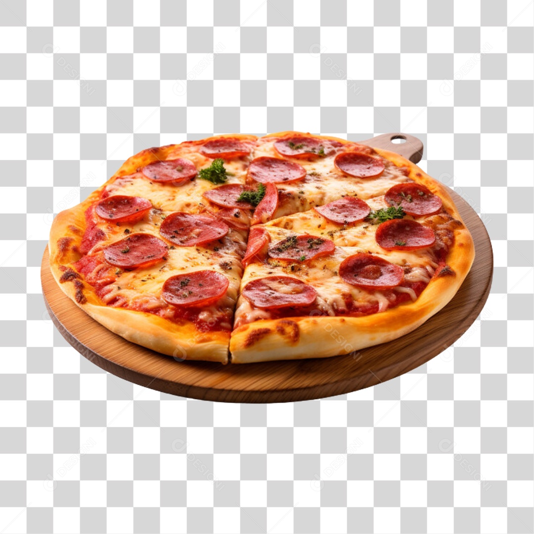 Pizza Vários Sabores PNG Transparente