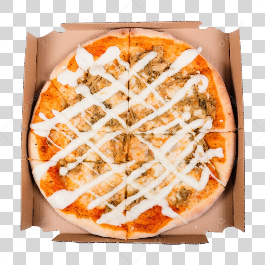 Pizza Vários Sabores PNG Transparente