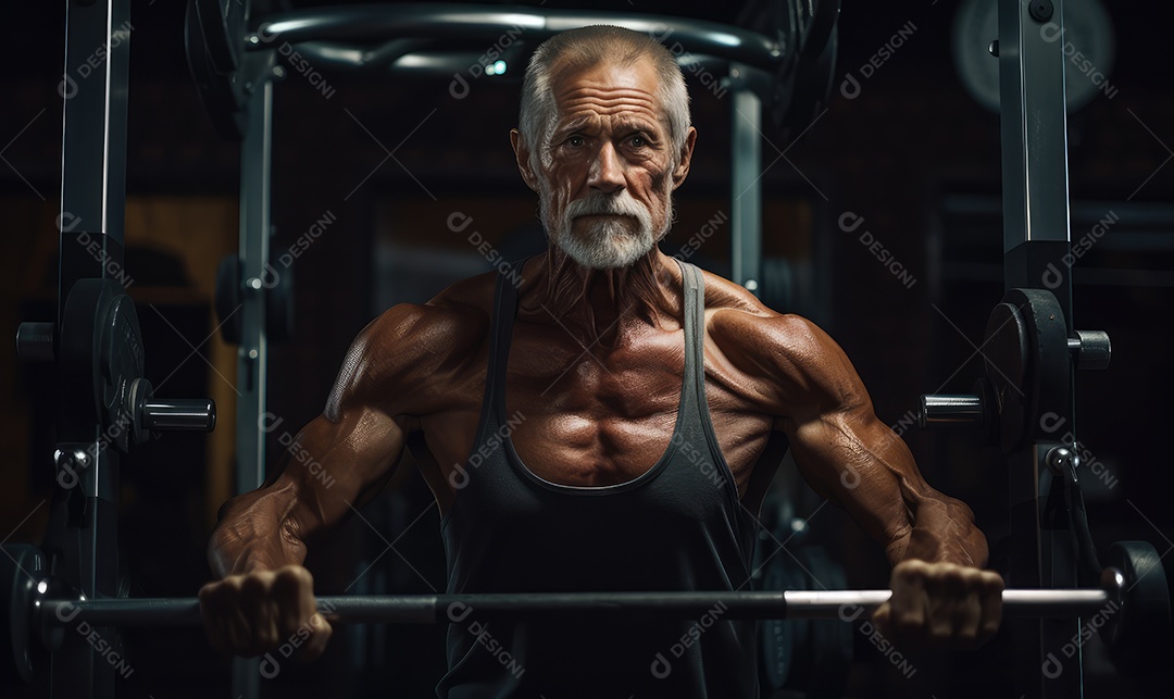 Pessoas jovens praticando musculação