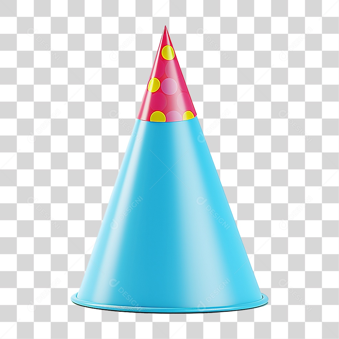 Chapéu de Aniversário Festas PNG Transparente