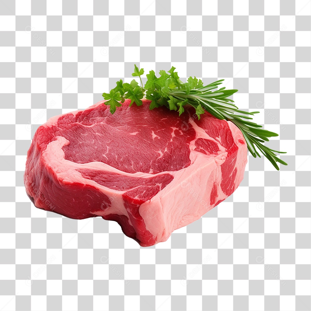 Pedaços de Carnes Cortadas PNG Transparente