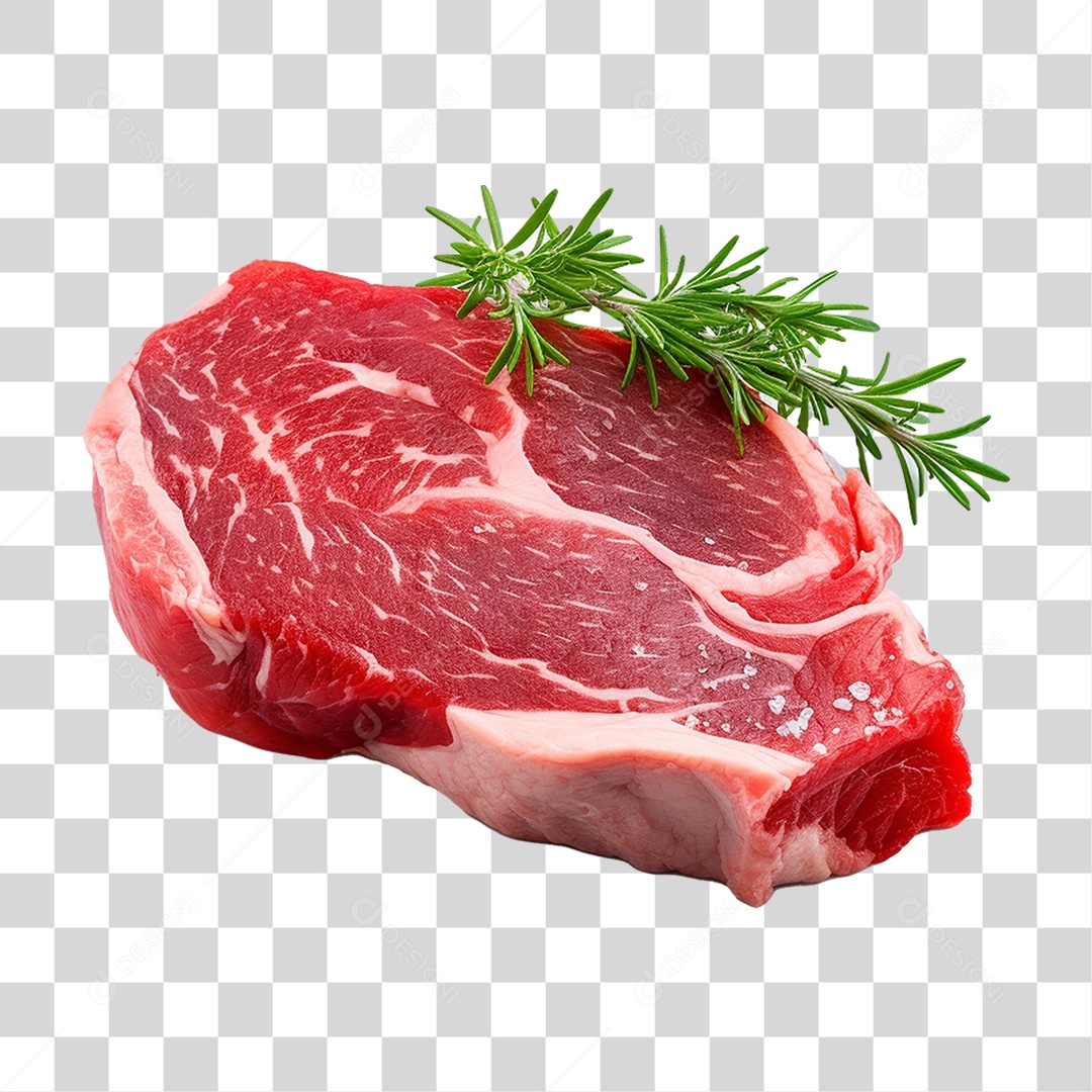 Pedaços de Carnes Cortadas PNG Transparente