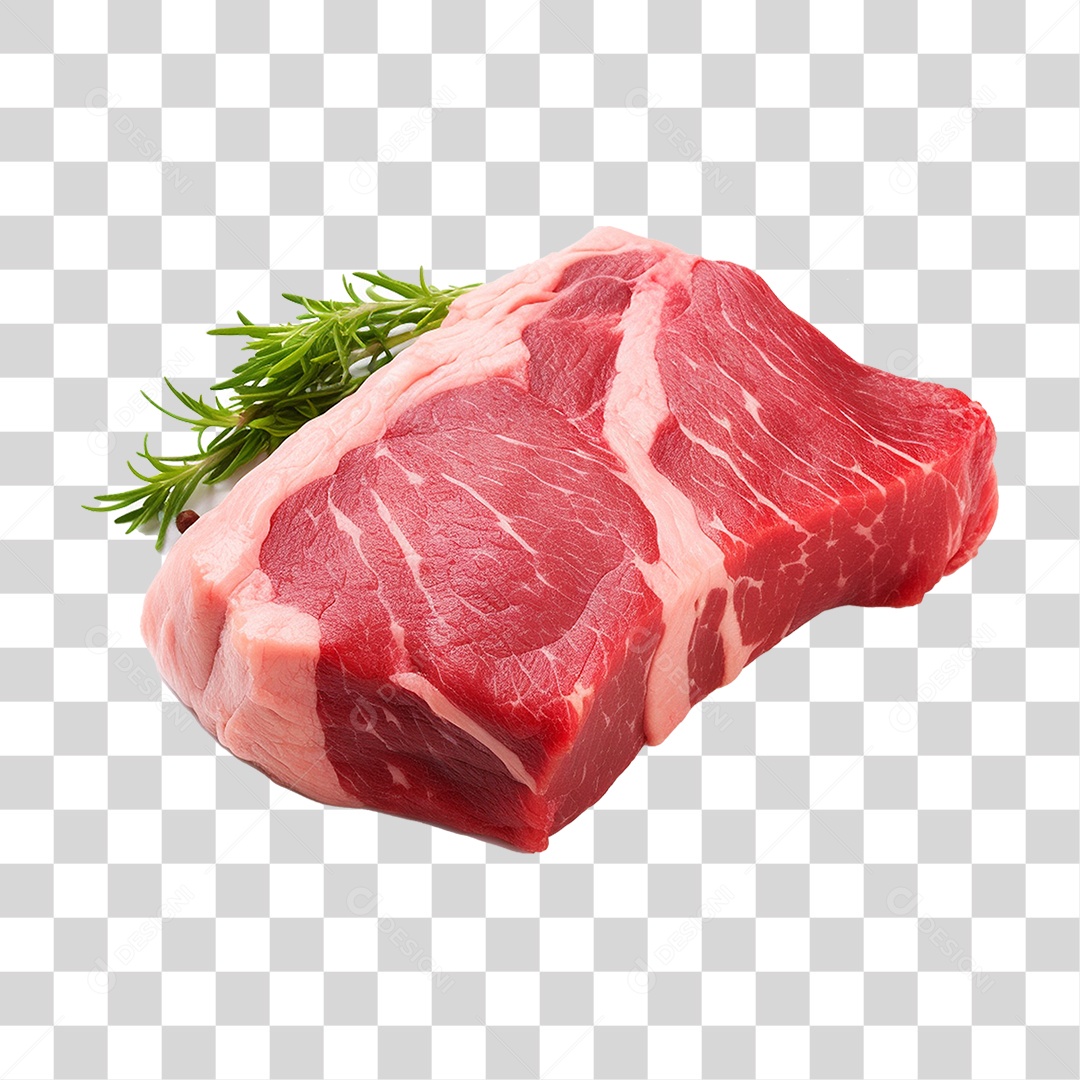 Pedaços de Carnes Cortadas PNG Transparente