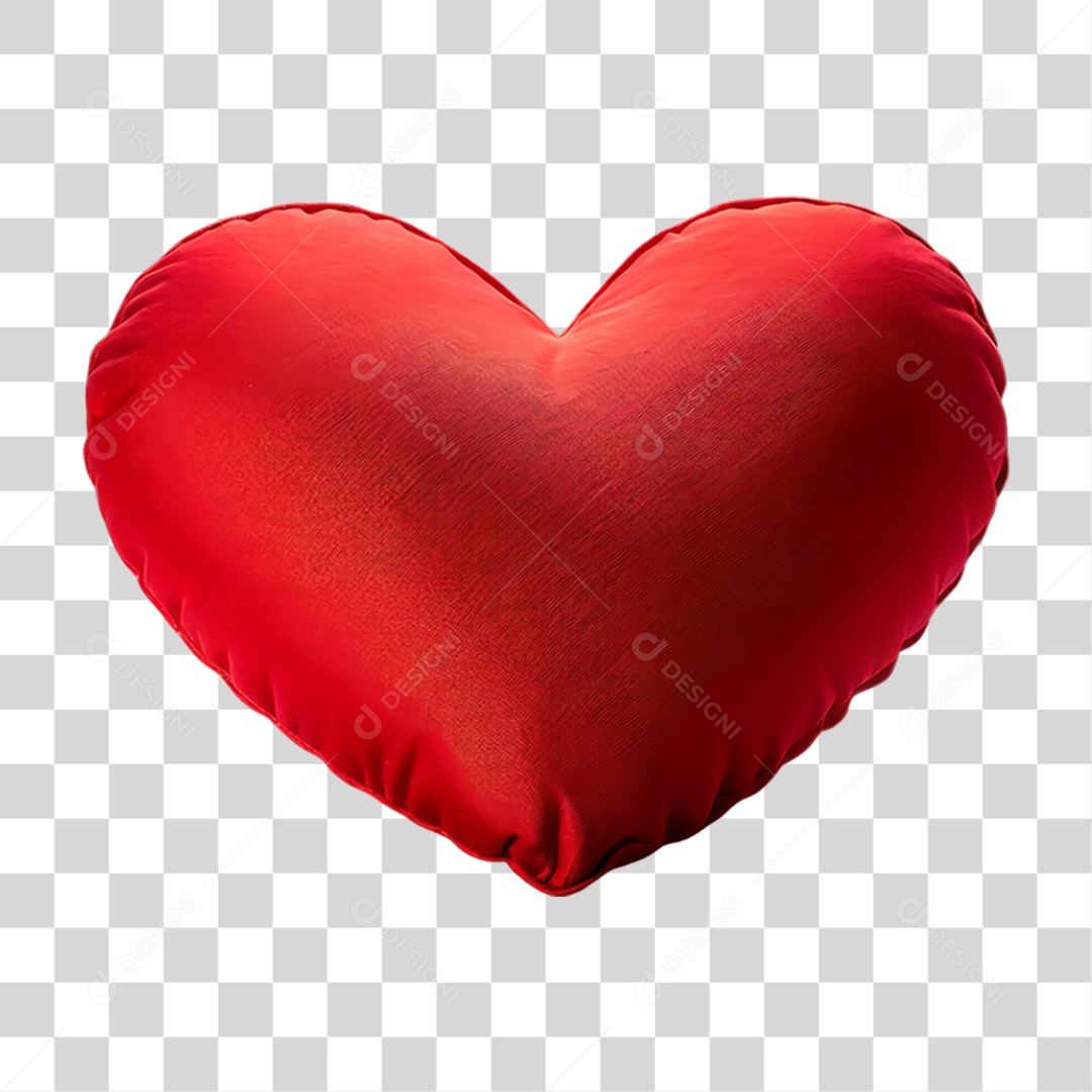 Coração de Espuma PNG Transparente