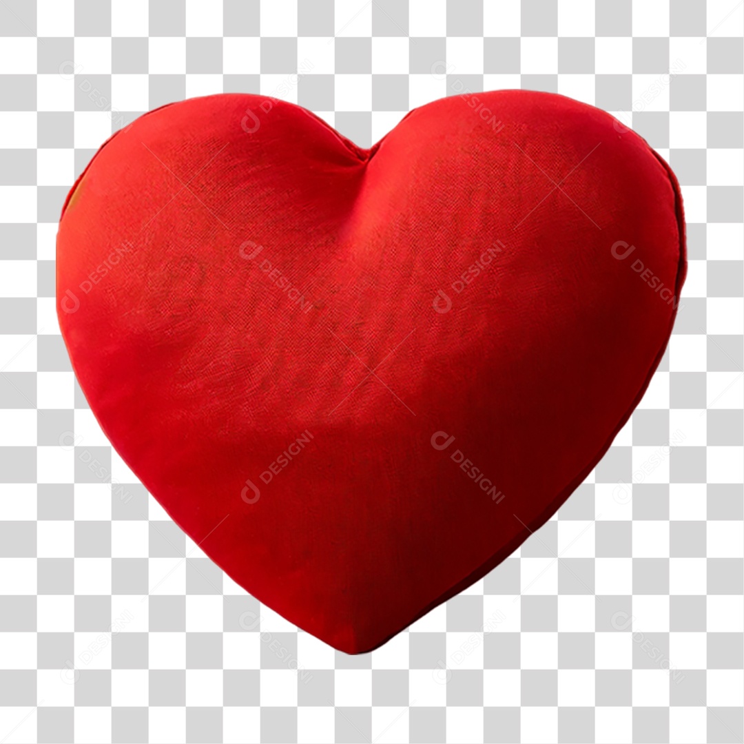 Coração de Espuma PNG Transparente