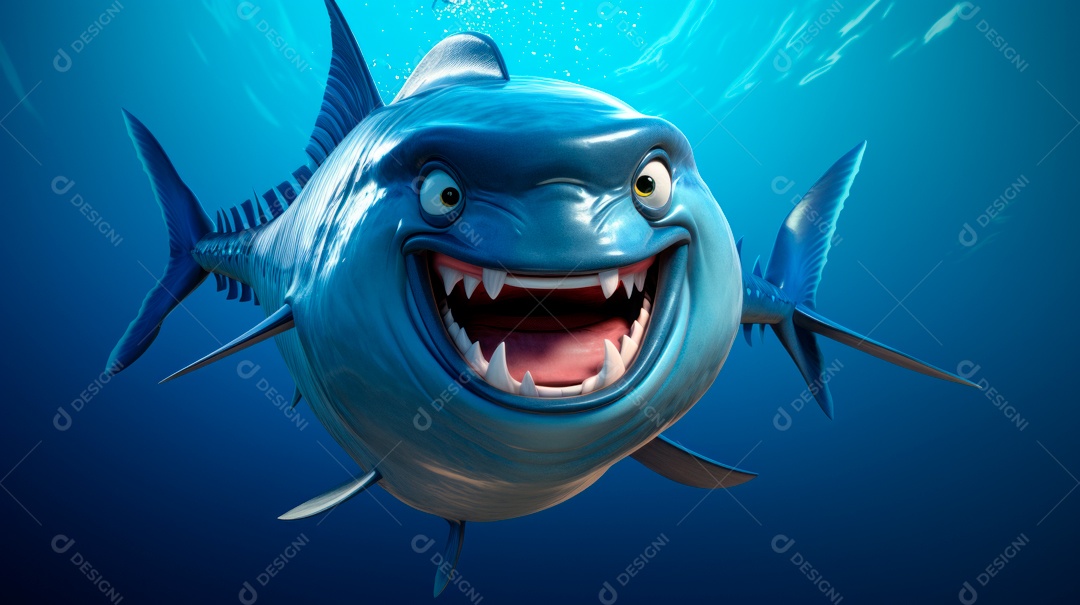 Dia Mundial do Atum, 2 de maio, estilo Desenho 3D.