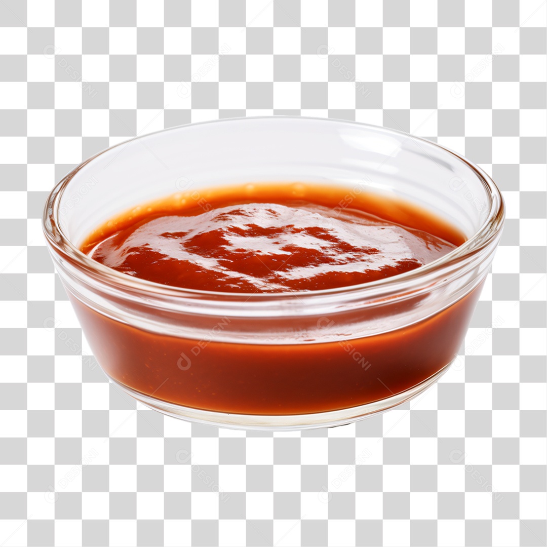 Molho em Tigela Ketchup PNG Transparente