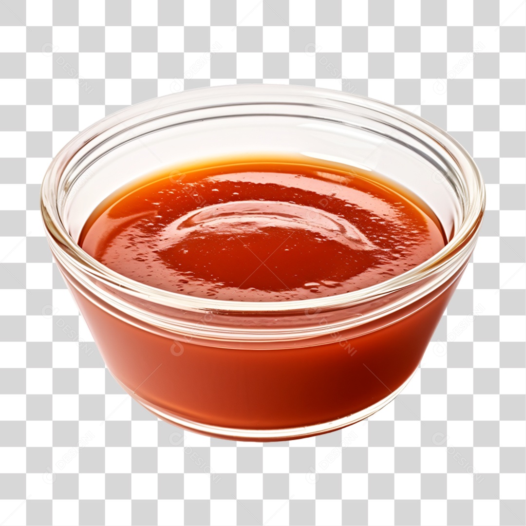 Molho em Tigela Ketchup PNG Transparente