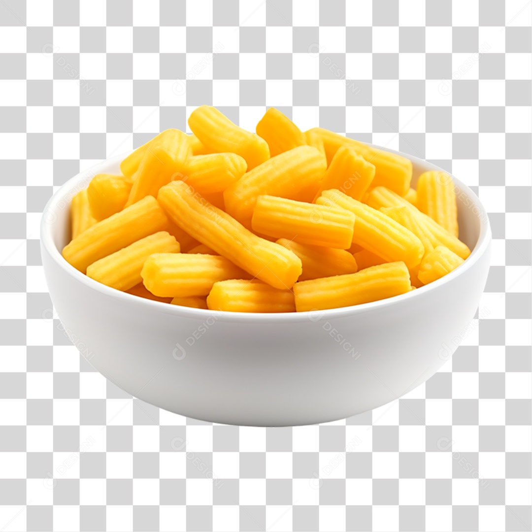 Porção de Batata Frita PNG Transparente