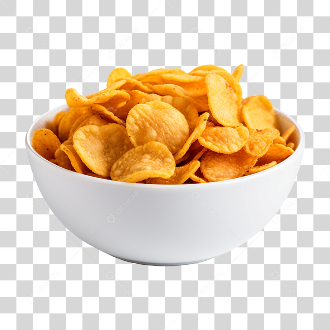 Porção de Batata Frita PNG Transparente