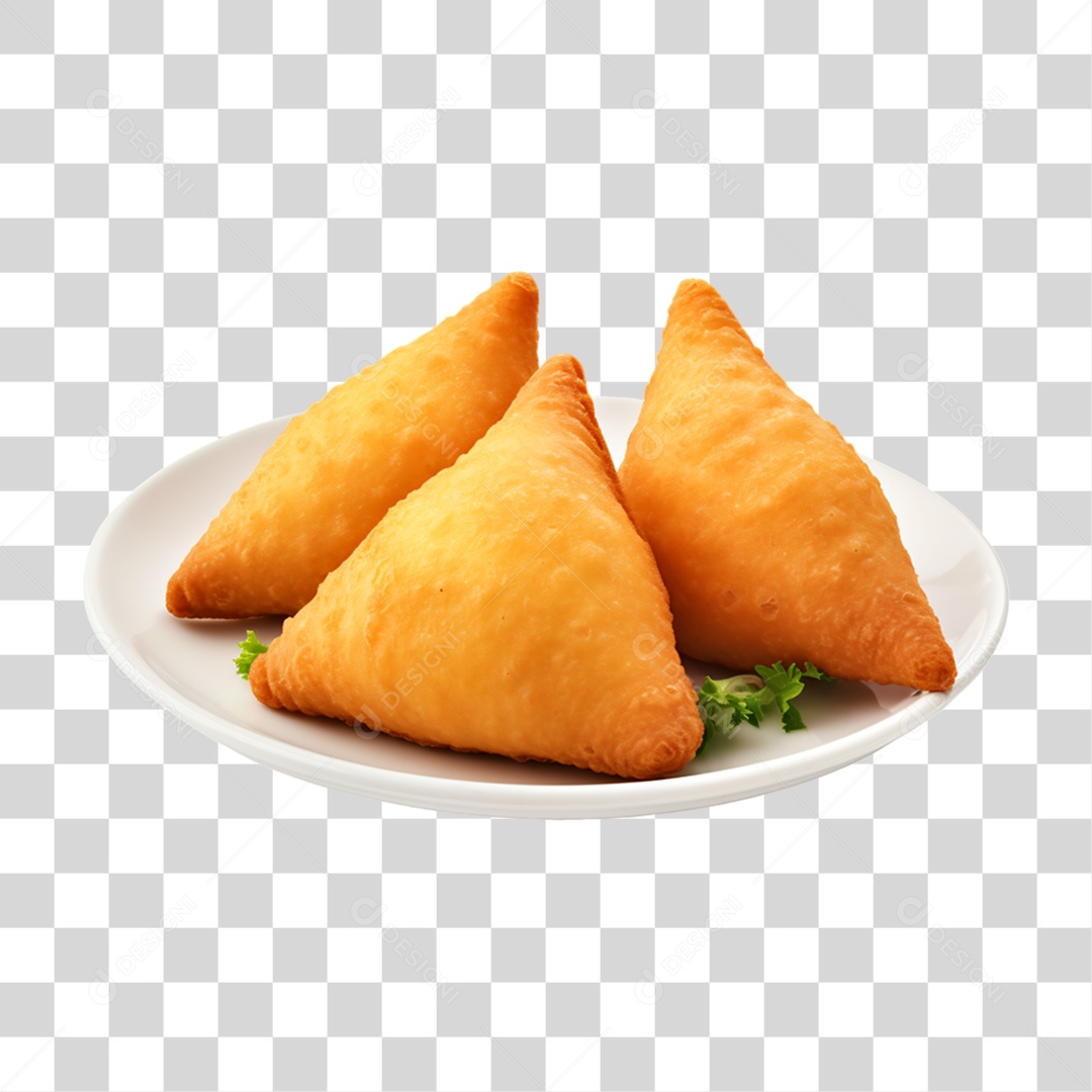 Salgados Fritos Lanches PNG Transparente