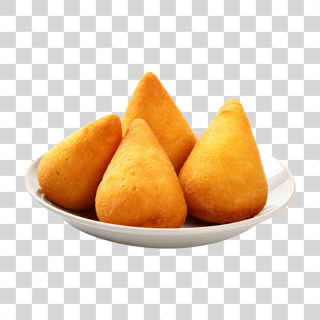 Salgados Fritos Lanches PNG Transparente