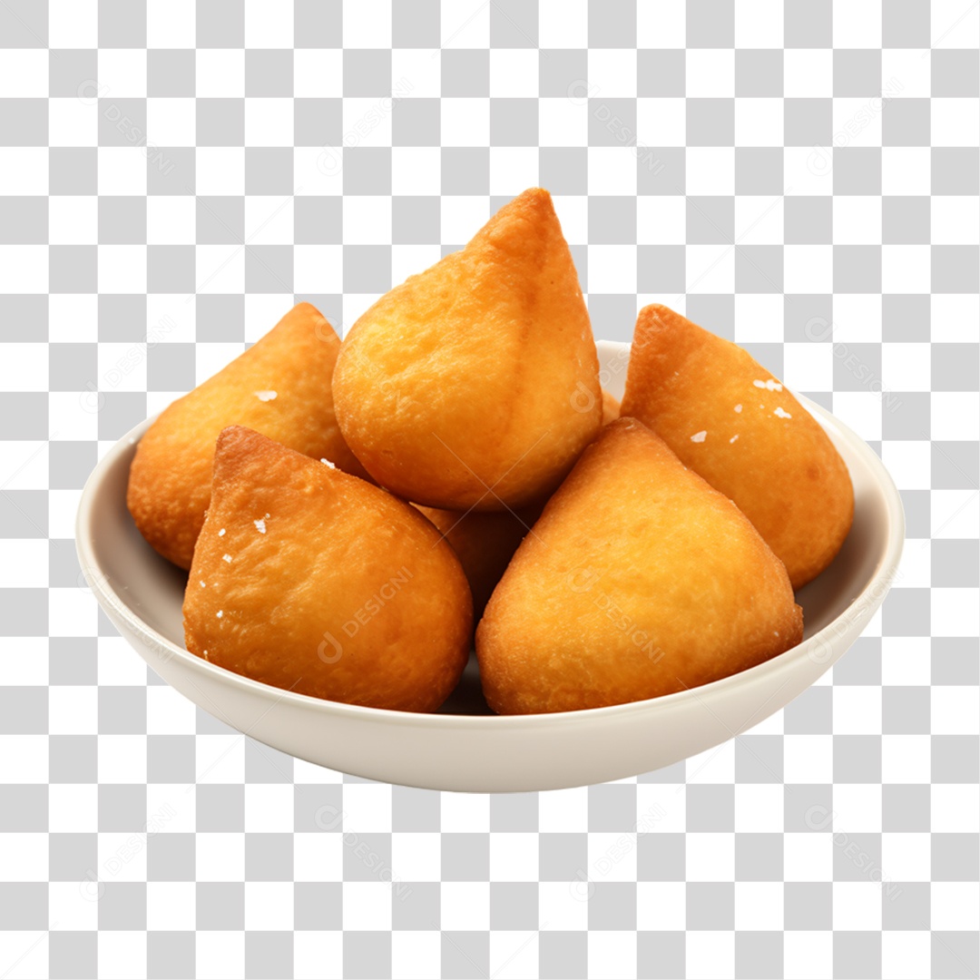 Salgados Fritos Lanches PNG Transparente