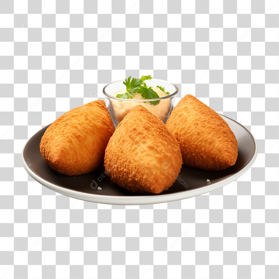 Salgados Fritos Lanches PNG Transparente