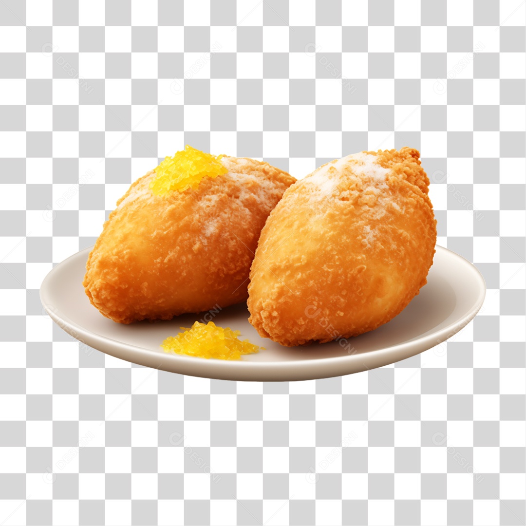 Salgados Fritos Lanches PNG Transparente