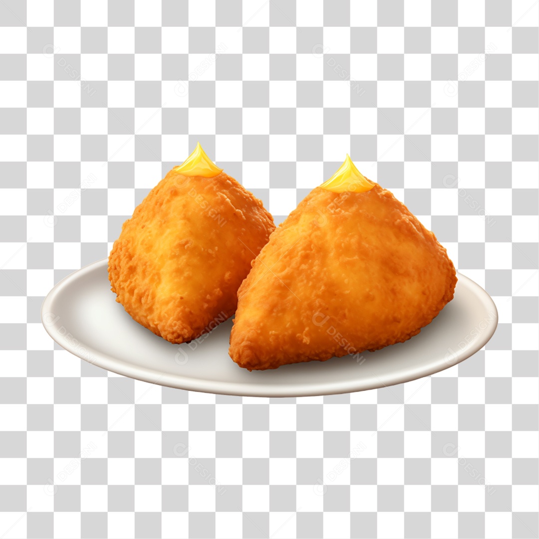 Salgados Fritos Lanches PNG Transparente