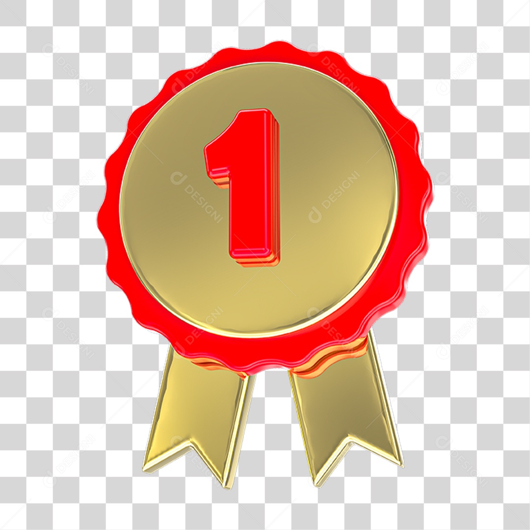 Elemento 3D Feliz Aniversário Etiqueta Vermelha 1 PNG Transparente