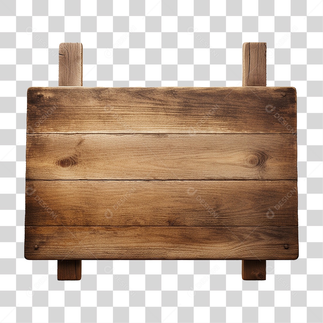 Transparent PNG Wooden Board