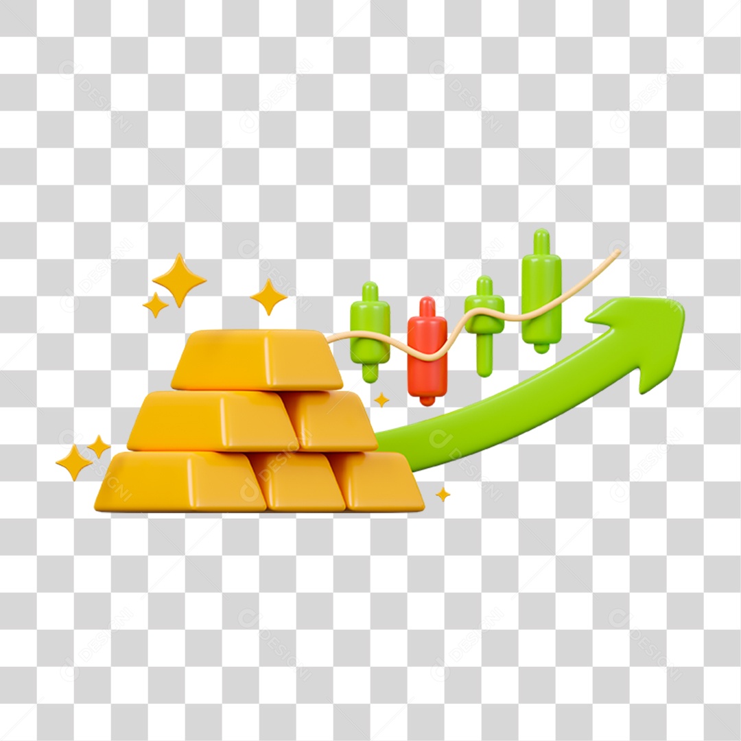 Gráficos Financeiros Investimentos PNG Transparente