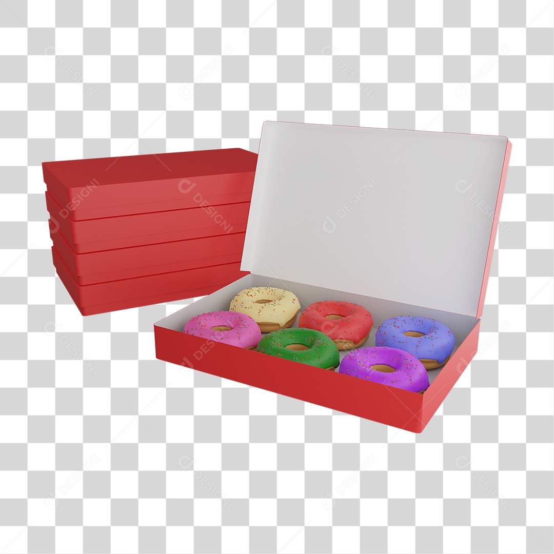 Rosquinhas Donuts Chocolates PNG Transparente