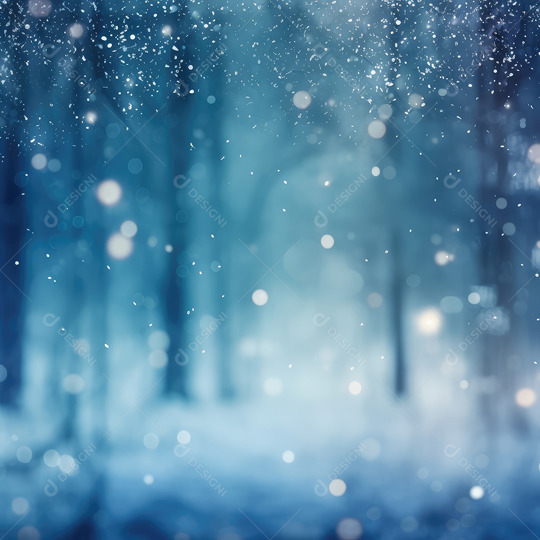 Imagens de inverno de uma floresta