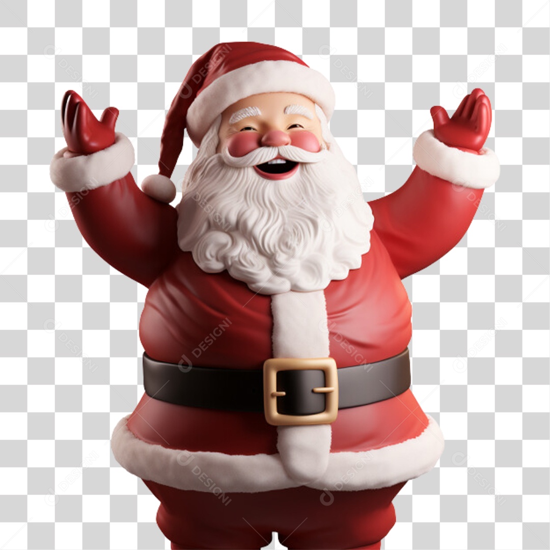 Boneco Papai Noel de Natal Enfeites Natalinos PNG Transparente