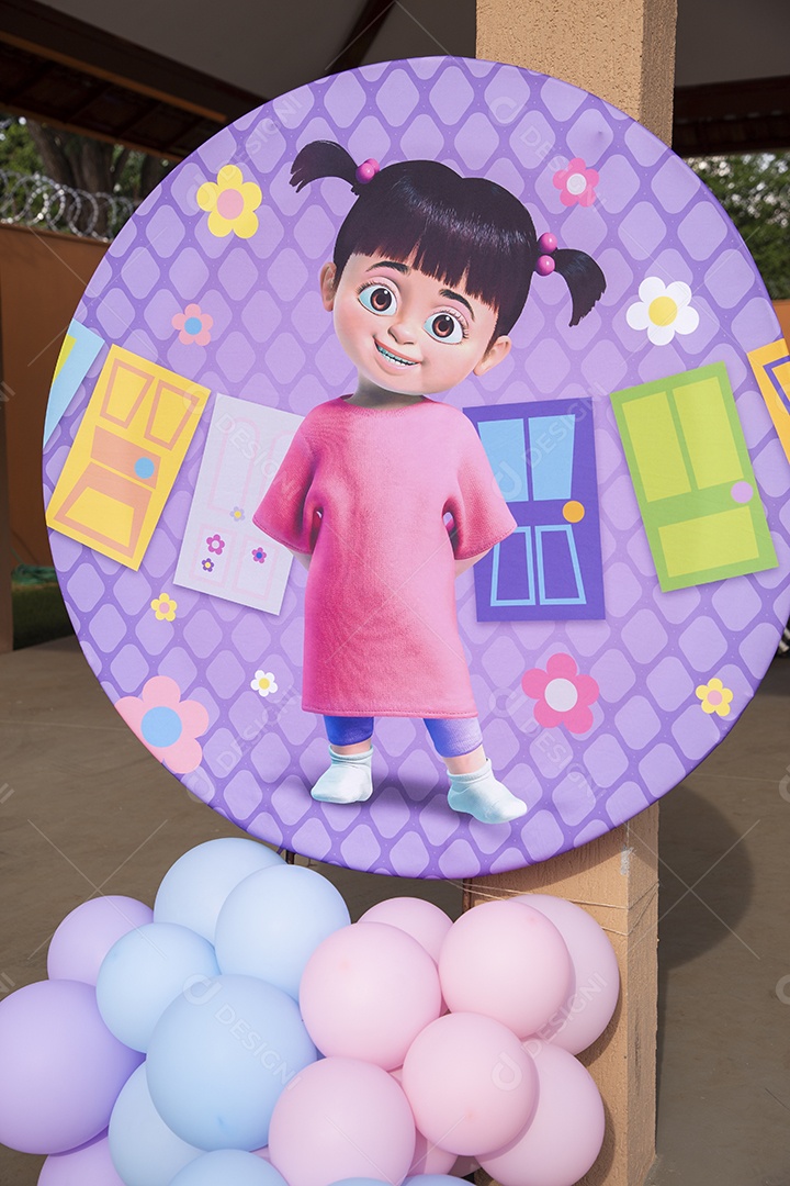 Linda decoração de aniversário infantil