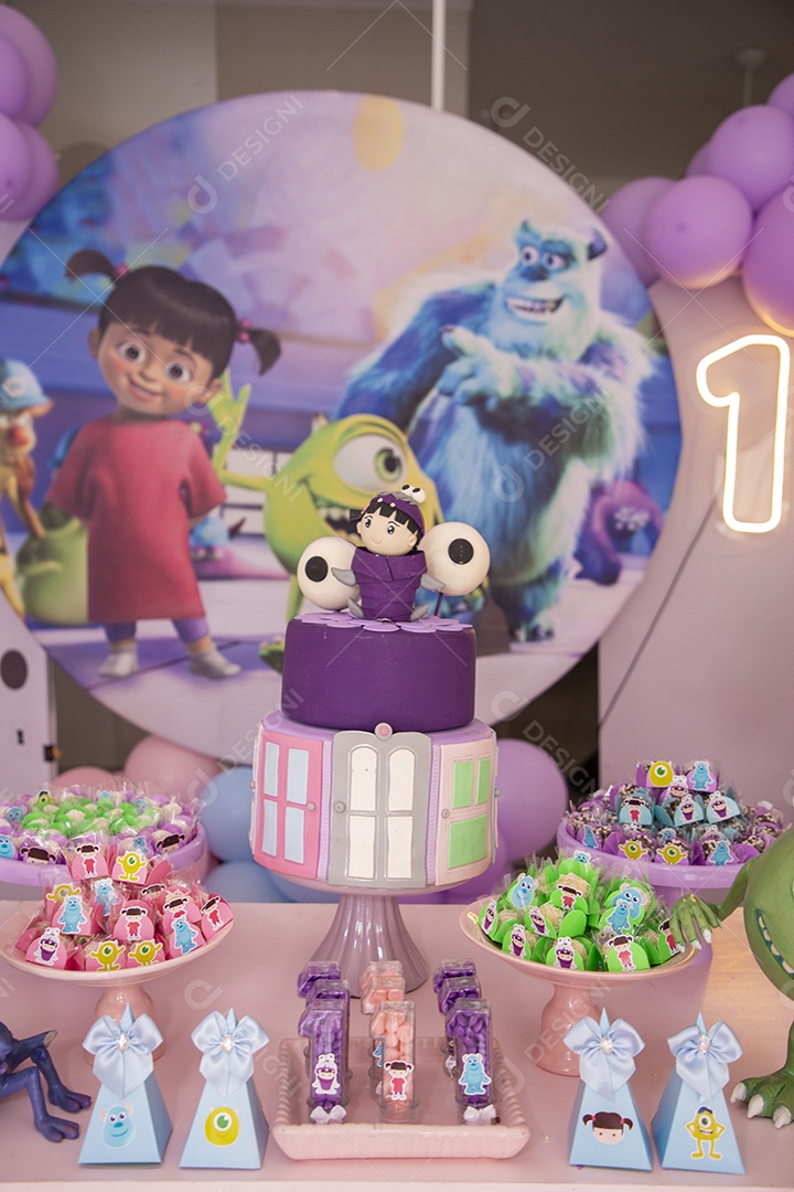 Linda decoração de aniversário infantil