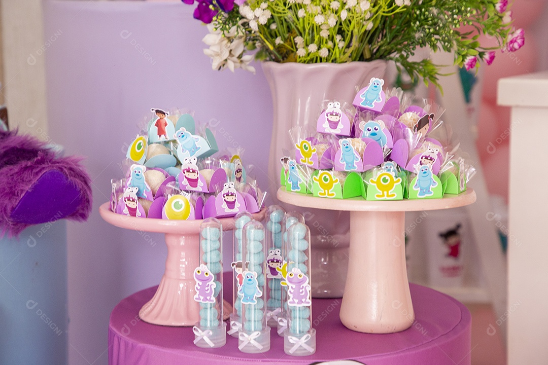 Linda decoração de aniversário infantil