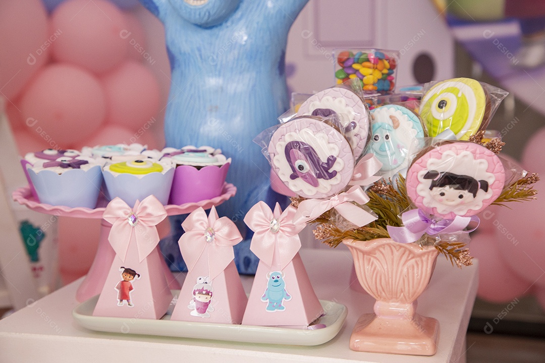 Linda decoração de aniversário infantil