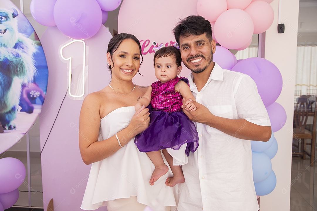 Linda decoração de aniversário infantil