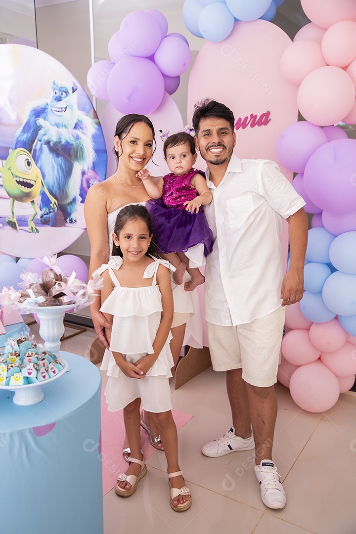 Linda decoração de aniversário infantil